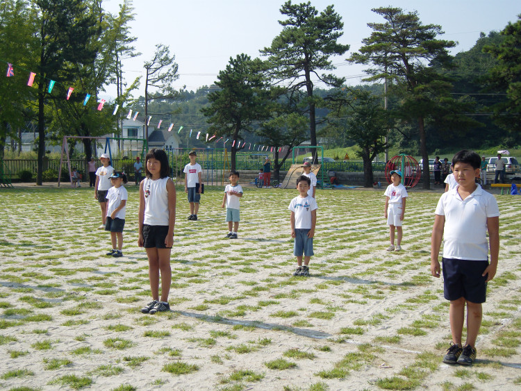 운동회 시작모습