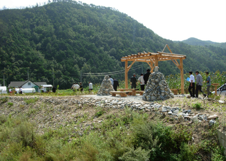 소원의 길  파고라