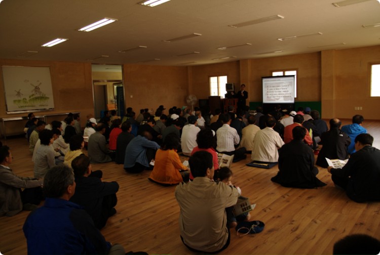 마을사업과정에서 중요한 포인트에 대한 설명도 들었습니다.