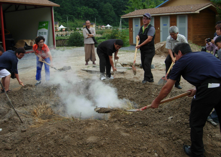 김이 빠져나오지 못하게
